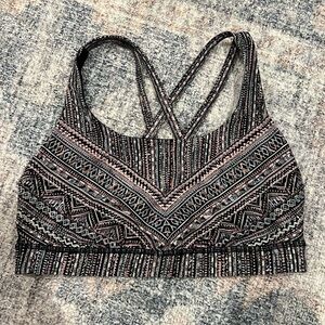 Lululemon Energy Bra Women’s Size 8 Multi Color